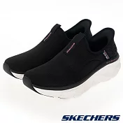 SKECHERS DLUX WALKER 2.0 女休閒鞋-150099BKPK US8.5 黑色
