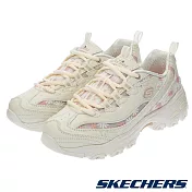 SKECHERS DLITES 女休閒鞋-150234OFPK US6 白色