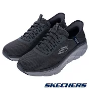 SKECHERS DLUX WALKER 2.0 男休閒鞋-232465GYNV US8 灰色