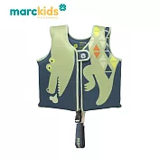 【MARCUS＆MARCUS】Marckids兒童游泳浮力背心(L)-叢林
