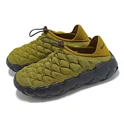 Nike 休閒鞋 Flyknit Haven 女鞋 麵包鞋 綠 棕 懶人鞋 可踩腳 FD2148-700