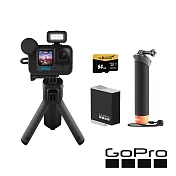 【GoPro】HERO12  Black CE創作者水上漂浮套組 (HERO12 創作者+漂浮握把+原廠充電電池+64G記憶卡) 公司貨