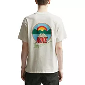Nike Logo 胸前刺繡 短袖 靛藍/白 FB2759 XS 白