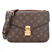 Louis Vuitton Pochette Metis  Reverse帆布郵差包 (卡其)