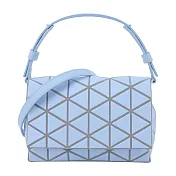 ISSEY MIYAKE 三宅一生 BAOABO FOSSETTE 霧面皮革兩用包 淺藍色