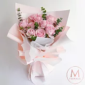 【Floral M】歐仁妮皇后玫瑰鮮花花束