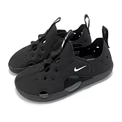 Nike 涼鞋 Sunray Protect 4 TD 小童 童鞋 學步鞋 黑 魔鬼氈  HF6278-001