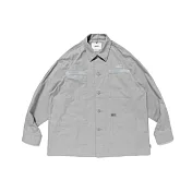 Wtaps Jmod 01/Ls/Cotton.Ripstop GRAY 襯衫 灰色 251WVDT-SHM01 M 灰