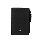 MONT BLANC Extreme 風尚系列3.0 迷你直式6卡短夾 (黑色)