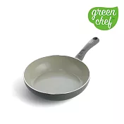 GreenChef Sandstone系列 深煎鍋26cm(不含蓋)(石英灰)