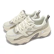 Skechers 休閒鞋 D Lites 5.0 女鞋 卡其 棕 緩衝 拼接 老爹鞋 150521STOL