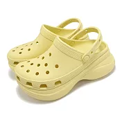 Crocs 洞洞鞋 Bae Clog 女鞋 黃色金針花 復古克駱格 厚底 增高 休閒鞋 卡駱馳 20630278R