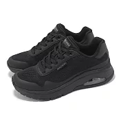 Skechers 休閒鞋 UNO Flex-Spring On Air 女鞋 黑 氣墊 緩衝 運動鞋 177794BBK