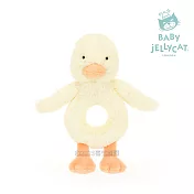英國 JELLYCAT 手搖鈴 黃色小鴨