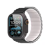 DUX DUCIS Apple Watch (38/40/41/42(十代)42/44/45/46/49) SD磁吸錶帶 -42/44/45/46/49-黑