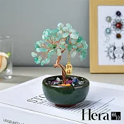 【Hera赫拉】手工水晶樹聚寶盆擺飾 H114042302 東陵石