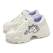 Puma 休閒鞋 Pulsar Wedge Wns Unicorn 女鞋 米 紫 獨角獸 厚底 增高 38665401