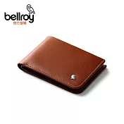 Bellroy Hide&Seek LO橫式真皮皮夾 高8.5cm(WHSD) Navy/Sienna/Willow Sienna