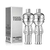 Karl Lagerfeld卡爾·拉格斐 時尚大帝極光銀男性淡香精小香(4.5ml)X2入