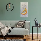 【御畫房】當代國家級展覽畫家 抽象系列手繪油畫60×120cm(DB-092)