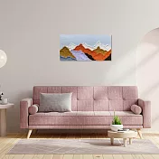 【御畫房】當代國家級展覽畫家 抽象系列手繪油畫60×120cm(DB-096)