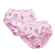 【ONEDER旺達棉品】三麗鷗 美樂蒂 二入三角褲內褲 My Melody 純棉內褲 兒童內褲- S  MM-CG003