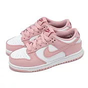 Nike 休閒鞋 Dunk Low BP 中童 童鞋 粉紅 白 小朋友 HV0930-100