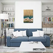 【御畫房】當代國家級展覽畫家 抽象系列手繪油畫70×100cm(DB-154)