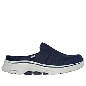 Skechers Go Walk 7 [216645NVGY] 男 穆勒鞋 舒適 輕便 深藍 灰