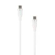 LaPO USB-C 液態矽膠微光快充傳輸線 PD/QC 100W 150cm 白色
