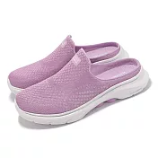 Skechers 懶人鞋 Go Walk 7 女鞋 紫 粉 緩衝 輕量 穆勒鞋 休閒鞋 125266MVE