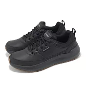 Skechers 休閒鞋 Parnell 男鞋 黑 緩衝 皮革 輕量 運動鞋 皮鞋 210929BLK