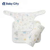 【Baby City娃娃城】造型口水巾+胸巾三入組 維尼