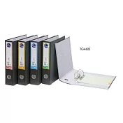 同春 環保PP合成紙二孔拱型夾 四色 12個/箱 TG460S  紅