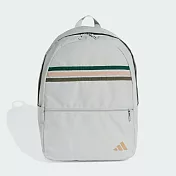 Adidas Clsc 3s Bp [IS7063] 後背包 運動包 雙肩背包 灰銀