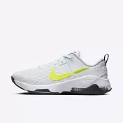 Nike W Zoom Bella 6 [DR5720-107] 女 訓練鞋 健身 重訓 舉重 支撐 穩定 白 螢黃