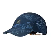 【BUFF 西班牙】可捲收跑帽- 飛馳湛藍 S/M