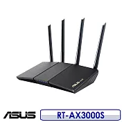 ASUS 華碩 RT-AX3000S AiMesh 雙頻 WiFi 6 無線路由器