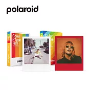 Polaroid 寶麗來 i-Type 彩色白框+彩色彩框相紙 雙入裝 (DIF1+DIF4)
