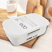 日本製WHITYPACK可微波保鮮盒-1600ml-6入