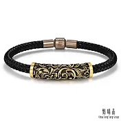 【點睛品】卷草紋 黃金手繩 _計價黃金
