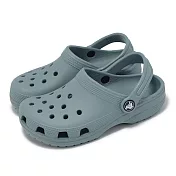 Crocs 洞洞鞋 Classic Clog K 中大童 小克駱格 池塘綠 童鞋 涼鞋 2069913YO