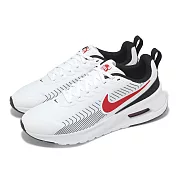 Nike 慢跑鞋 Air Max Nuaxis 男鞋 白 黑 紅 緩震 氣墊 運動鞋 FD4329-104