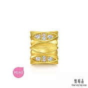 【點睛品】Charme Mini 葉光閃閃 鑽石黃金串珠