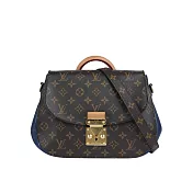 LV Monogram Eden MM 圓弧造型二用郵差包/小豬包_展示品 (蔚藍色)