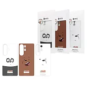Samsung 三星原廠 Galaxy S25 Ultra We Bare Bears 主題式感應卡 (TOS938) Grizzly (棕色)