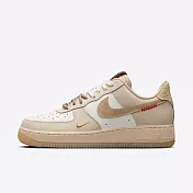 Nike Wmns Air Force 1 07 LX [HV5990-172] 女 運動休閒鞋 CNY 蛇年 奶茶