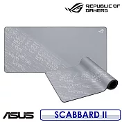 ASUS 華碩 ROG SCABBARD II ARCTIC GRAY XXL 電競滑鼠墊 鼠墊 滑鼠墊