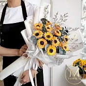 【Floral M】滿滿向日葵祝福擴香花束（贈送5ml香氛油）