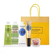 L’OCCITANE 歐舒丹 桃花朵朵護手水晶禮遇組-多款任選-國際航空版 [乳油木+杏仁+馬鞭草]